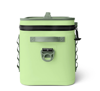 PAPSAK Cooler Bag - Front view in sage green
